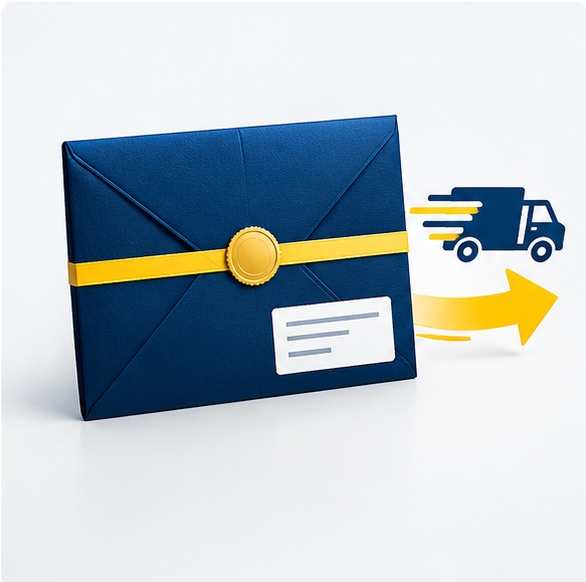 Certificate delivery